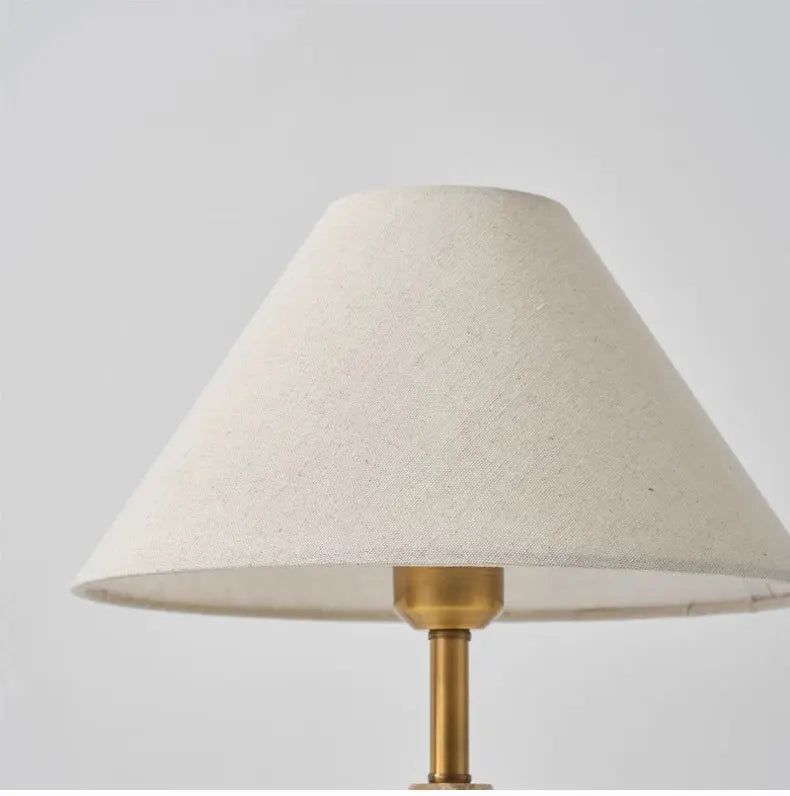 Art Deco Marble Table Lamp