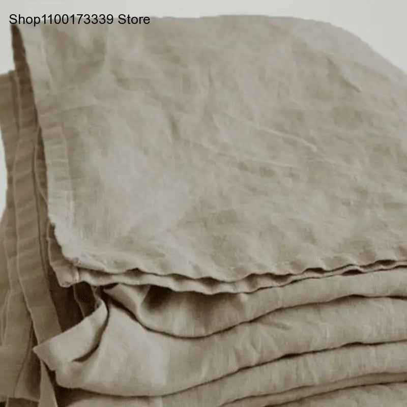 Natural Washed Linen Bed Sheets