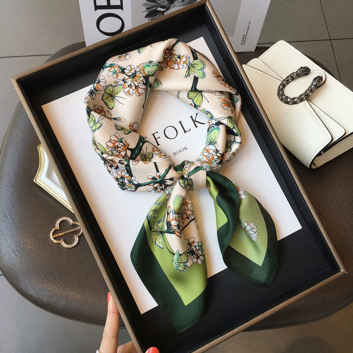 Lola Silk Scarf