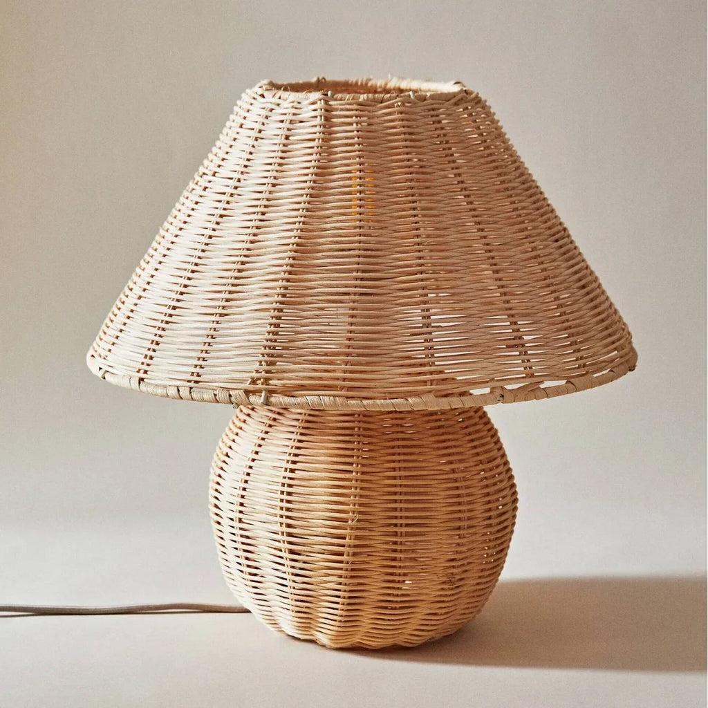 Rattan Table Lamp