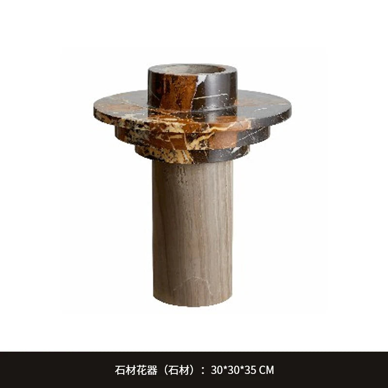 French Antique Marble Vase