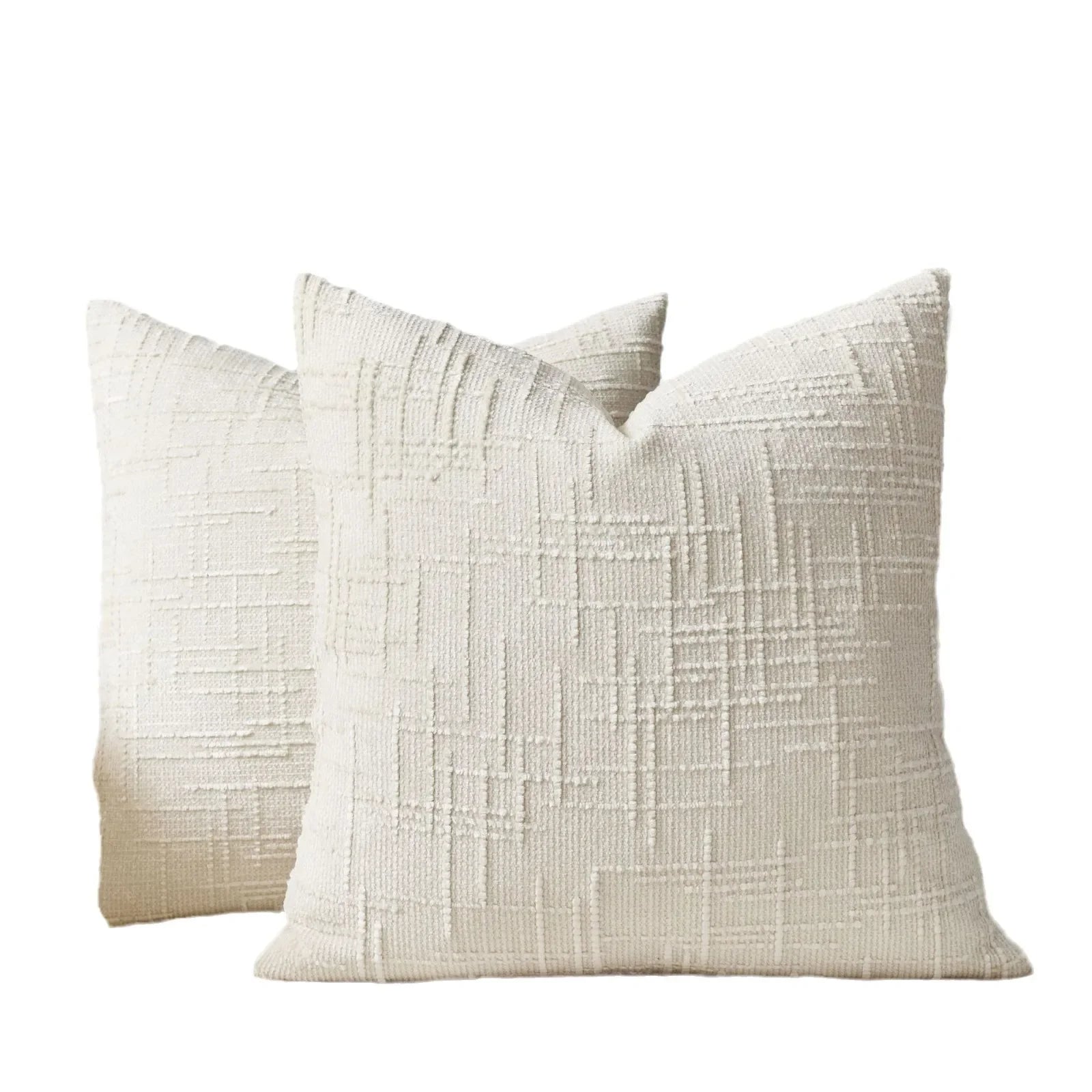 Ditressed Detail Textured Cushion Cover