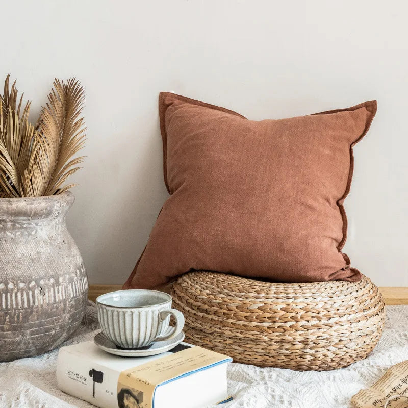 Natural Linen Cushion Cover