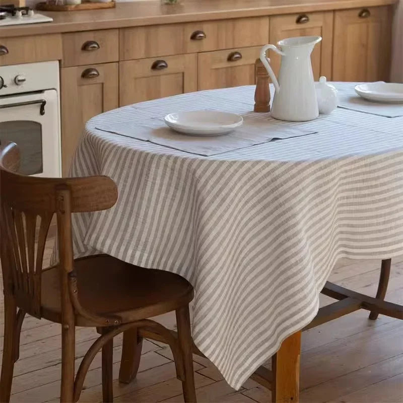 100% Linen Tablecloth
