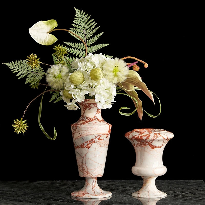 French Antique Marble Vase