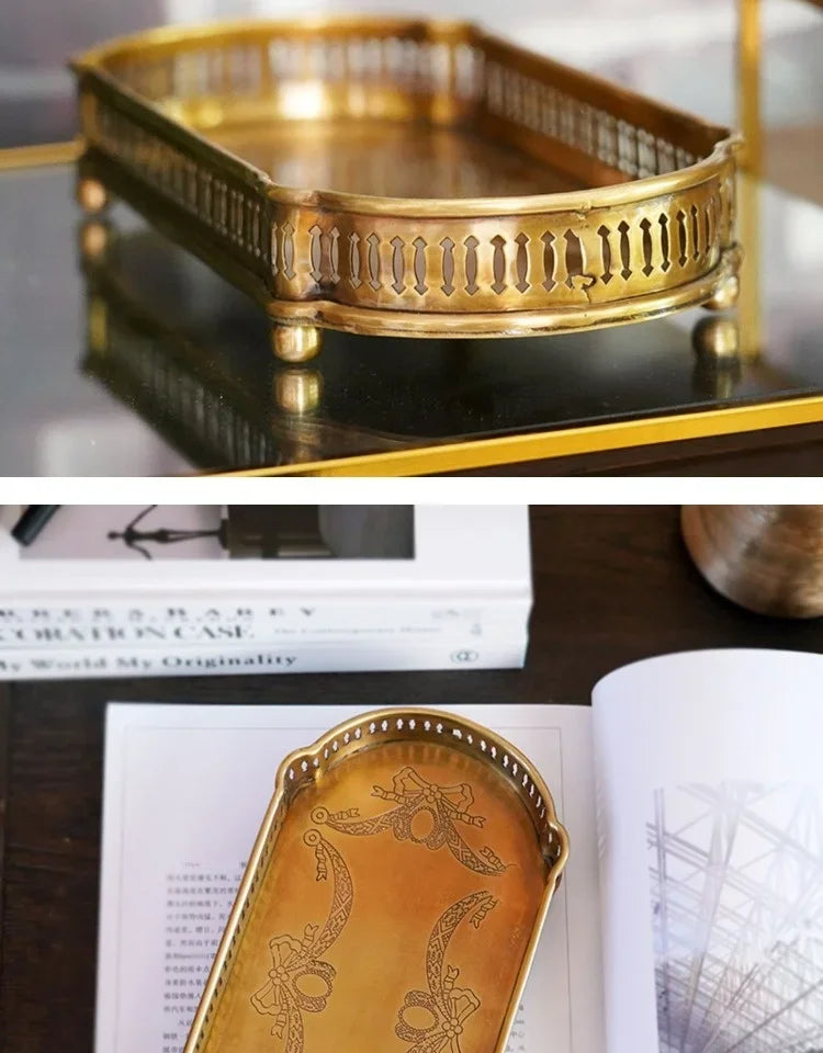 Vintage Brass Tray