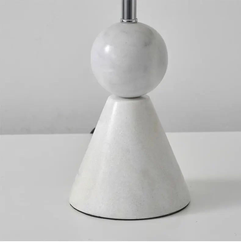 Art Deco Marble Table Lamp