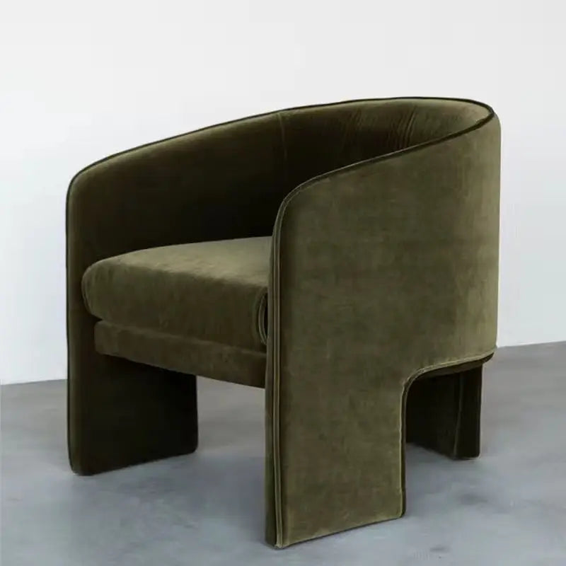 Modern Boucle Armchair