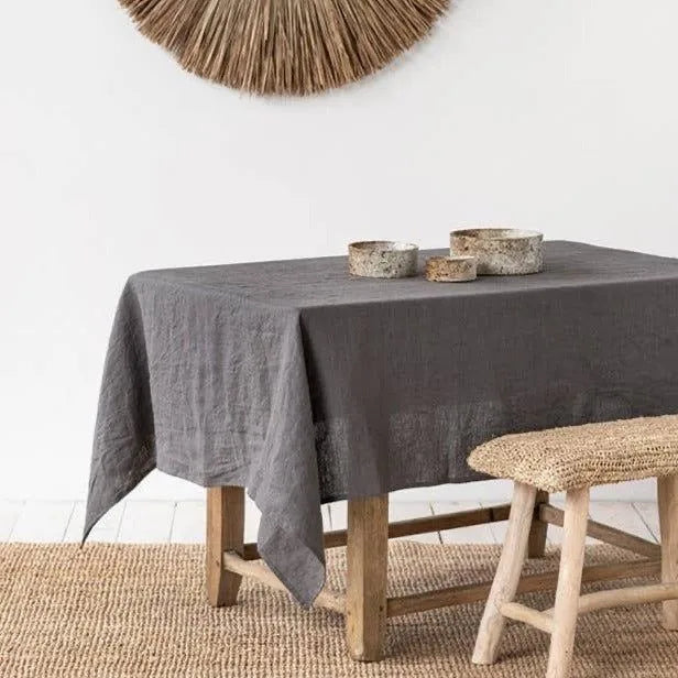 100% Linen Tablecloth