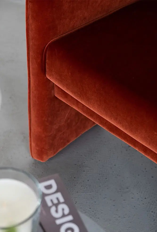 Modern Boucle Armchair