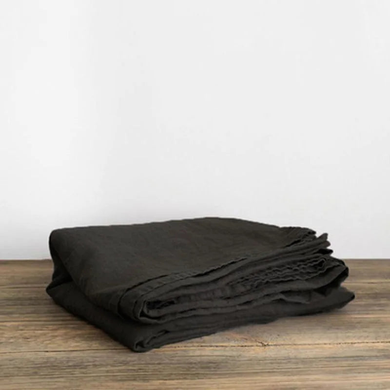 Natural Washed Linen Bed Sheets