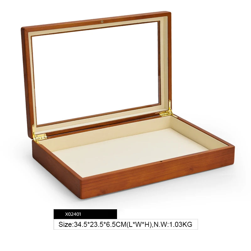 Mid Century Wooden Jewellery Box