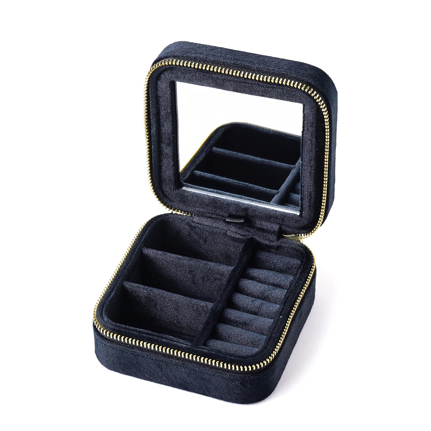 Vintage Velvet Jewellery Box