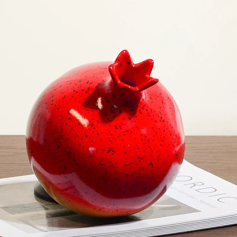 Pomegranate Ceramic Vase