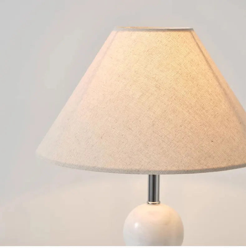 Art Deco Marble Table Lamp