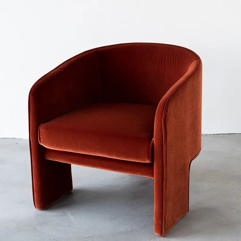 Modern Boucle Armchair