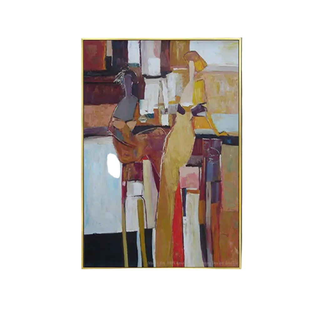 Vibrant Earth Abstract Art