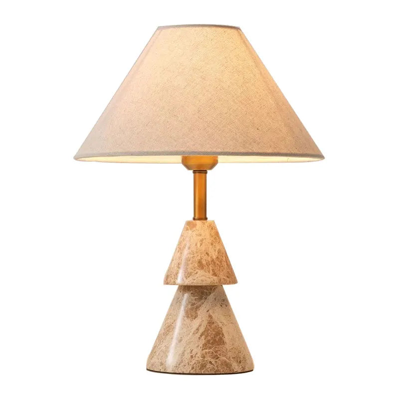 Art Deco Marble Table Lamp