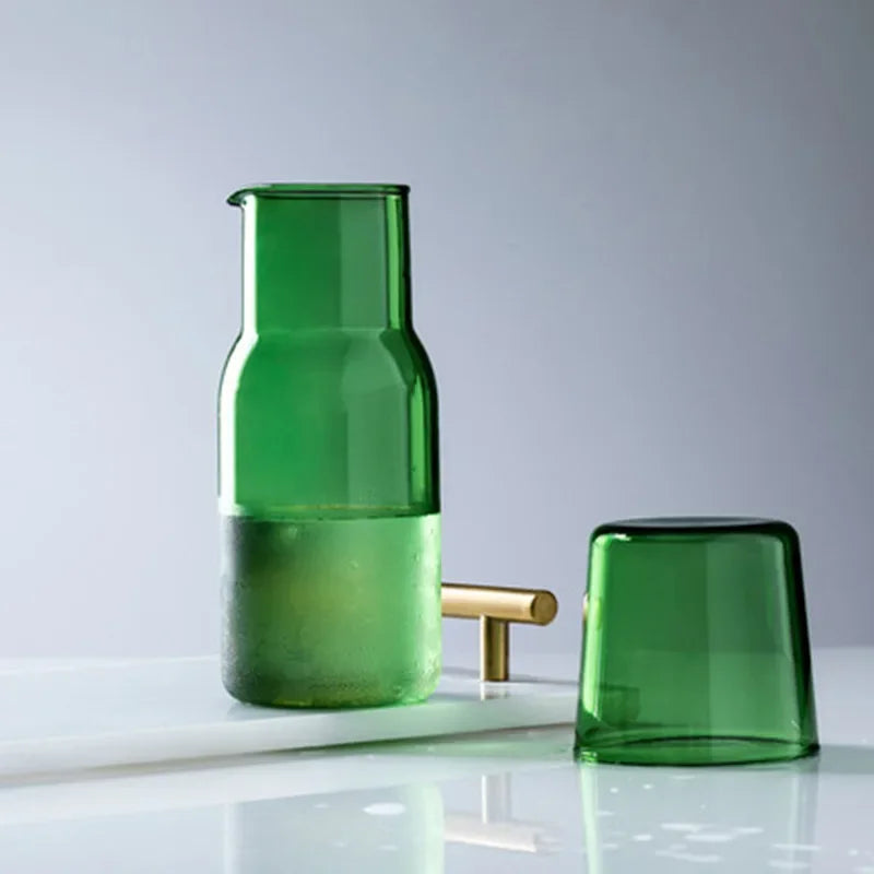 Glass Amber Bedside Decanter