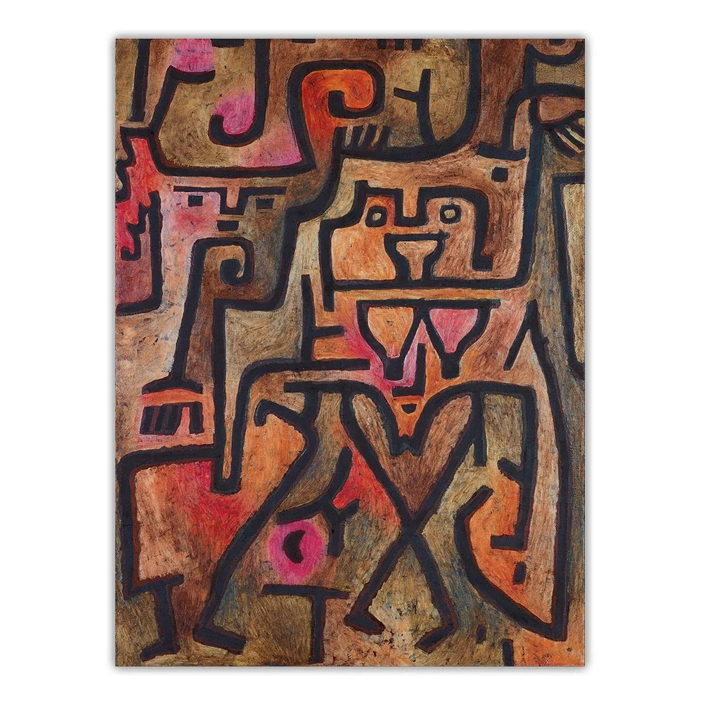 Muted Jewell Abstract Art