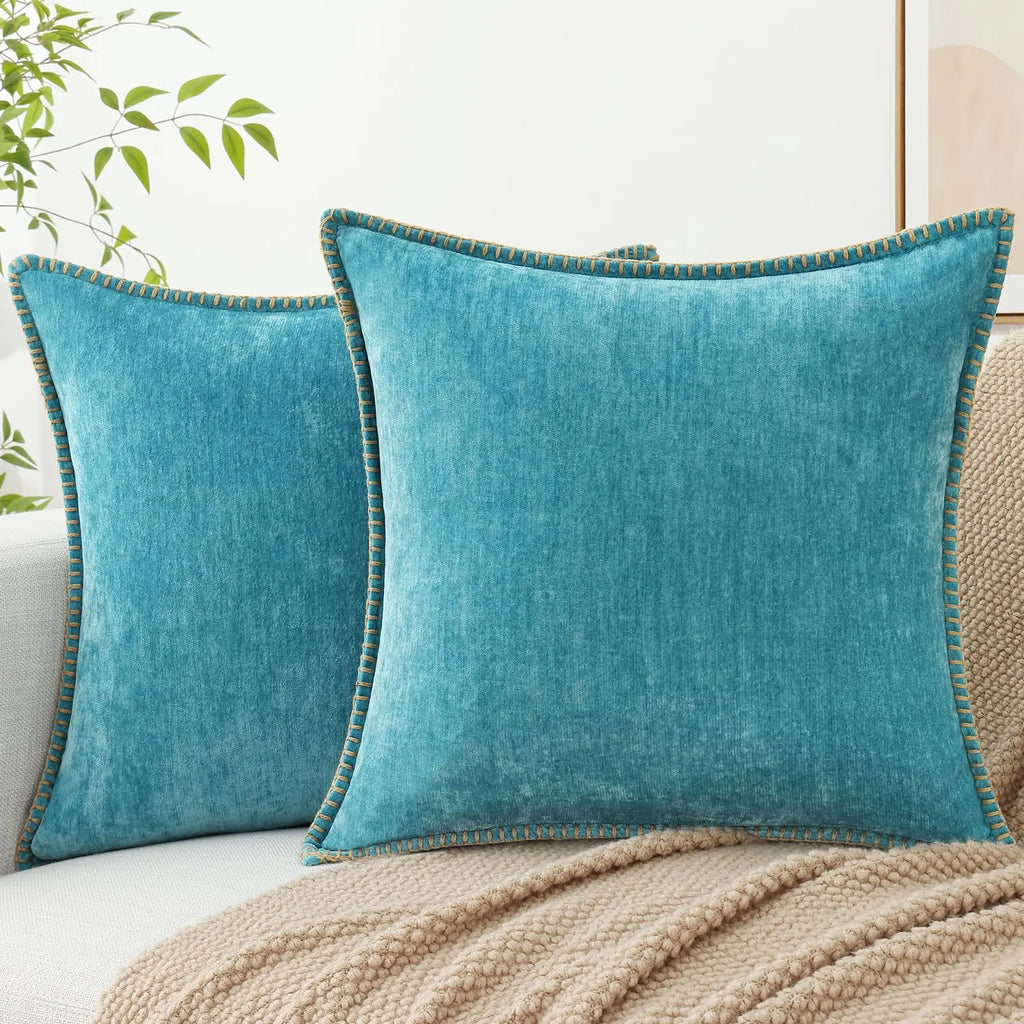 Chenille Soft Throw Cushion Cover