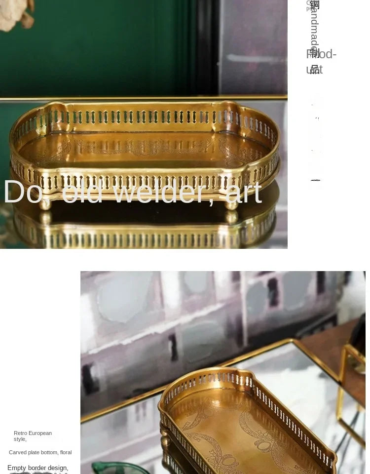 Vintage Brass Tray