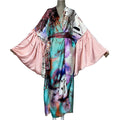 WINYI Summer Kimono party dress Beach Wear Swim Suit Cover up Africa women loose puff(ed) sleeves Cardigan boho Holiday kaftan