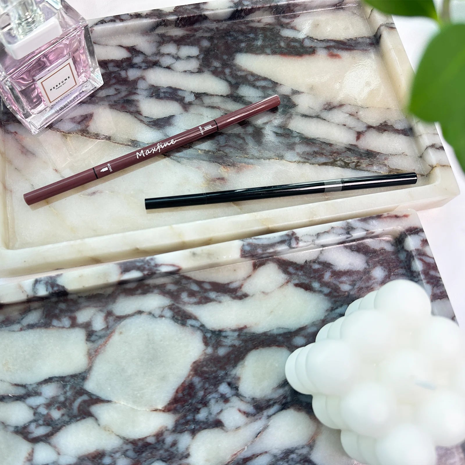 Rectangular Natural Marble Tray