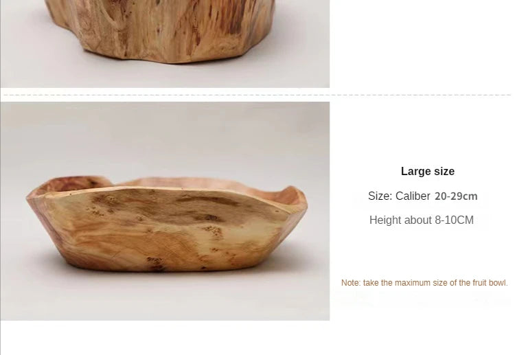 Irregular Wooden Bowl