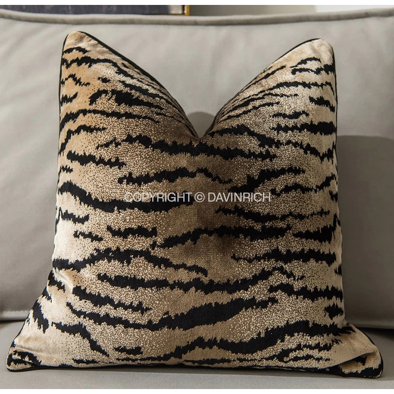 Jungle Goddess Leopard Cushion Cover