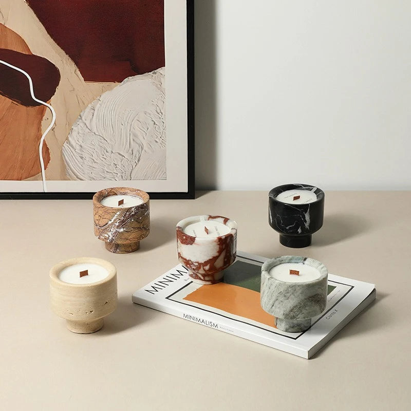 Luxury Marble Candle Holder