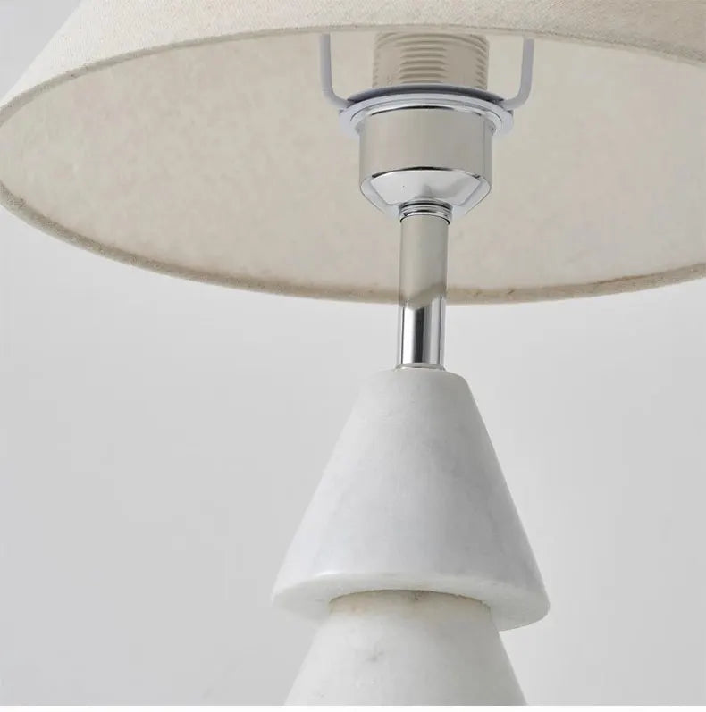 Art Deco Marble Table Lamp