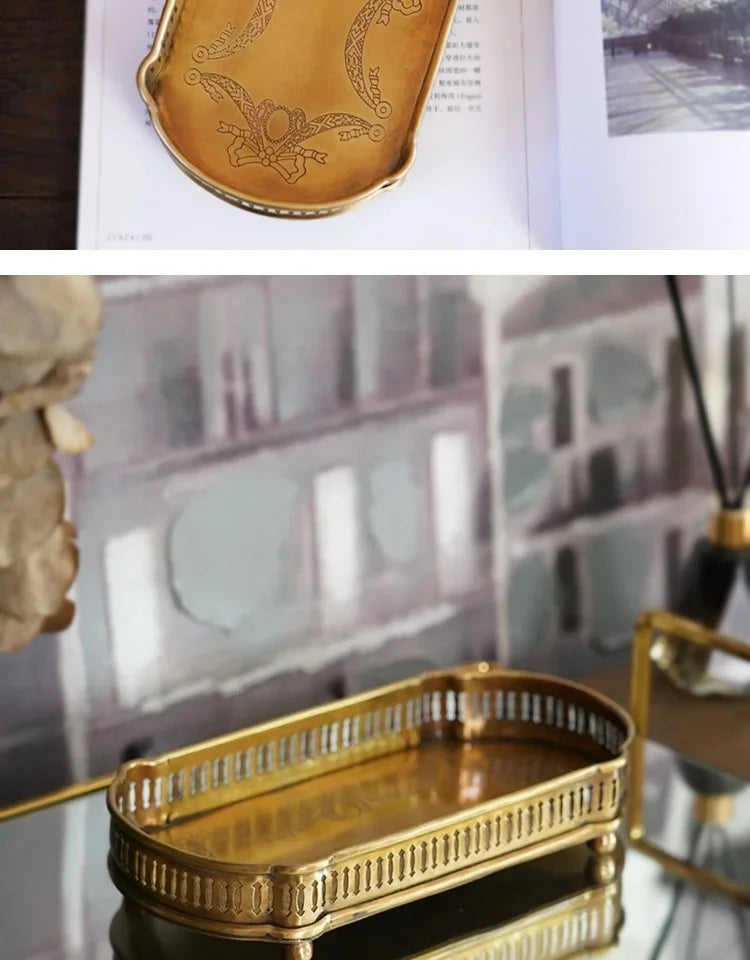 Vintage Brass Tray