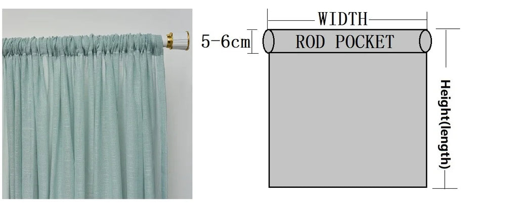 Striped Linen Curtains