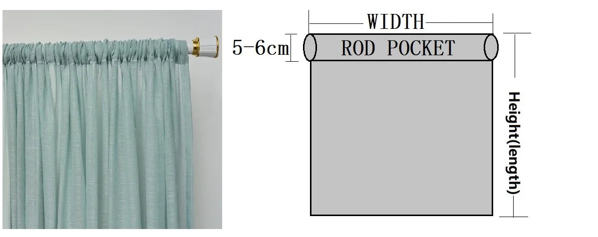 Striped Linen Curtains