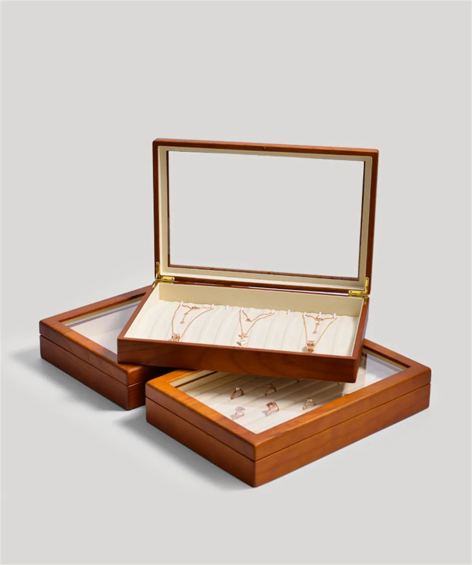 Mid Century Wooden Jewellery Box