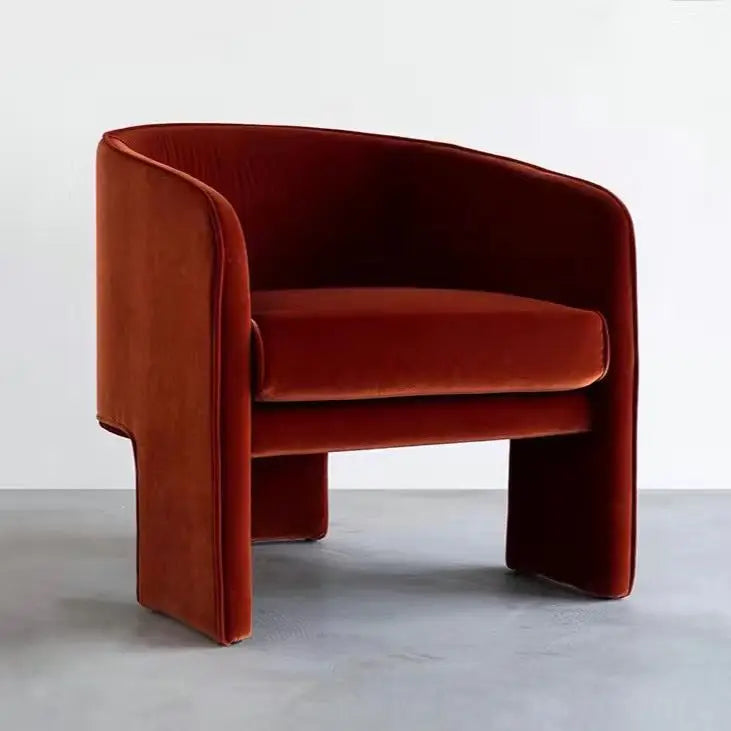 Modern Boucle Armchair