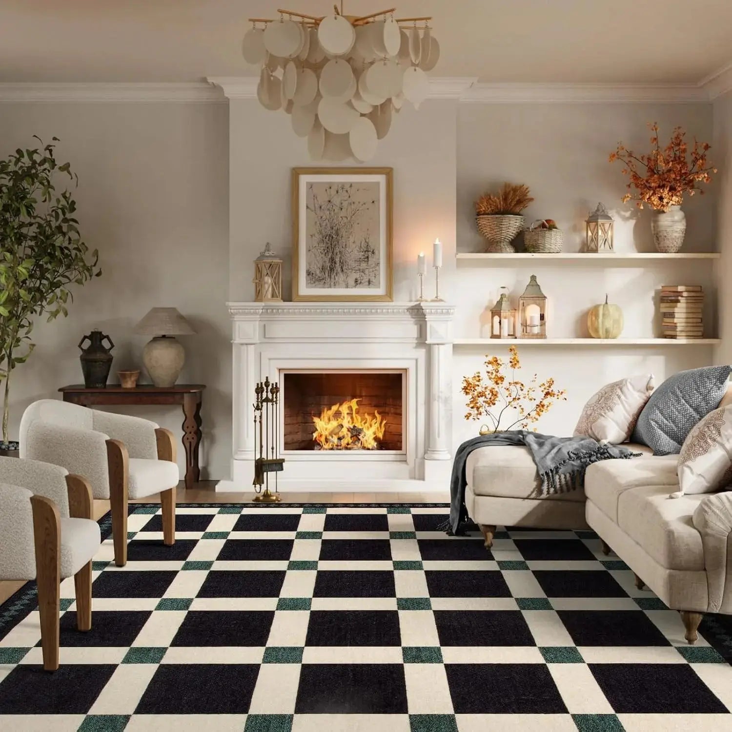 Palm Royale Retro Pink Rug