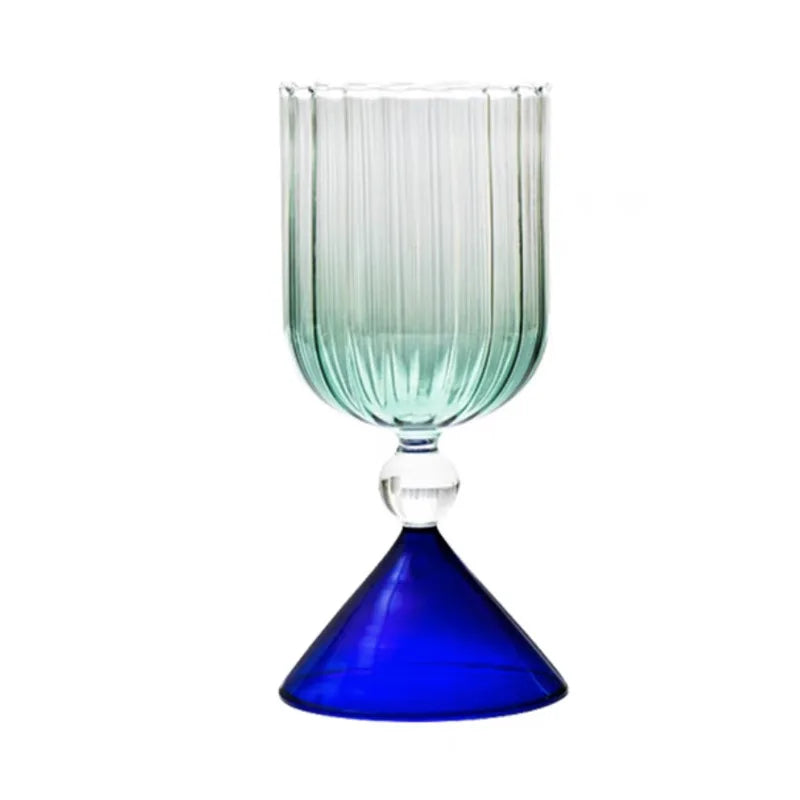 Retro two-tone Cocktail Glass