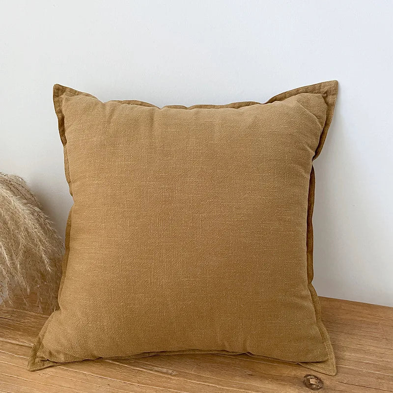 Natural Linen Cushion Cover