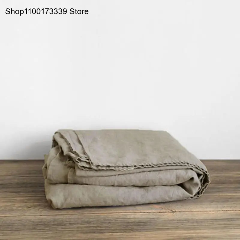 Natural Washed Linen Bed Sheets