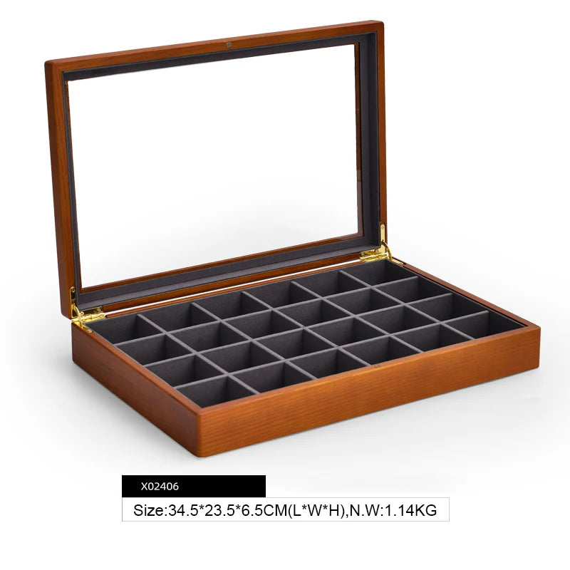 Mid Century Wooden Jewellery Box