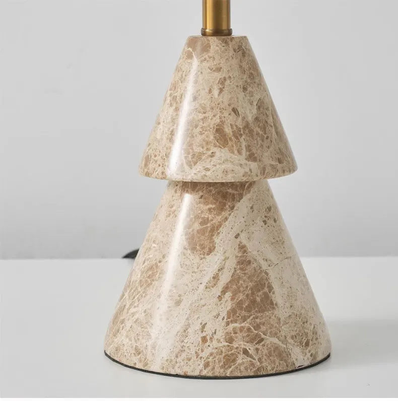 Art Deco Marble Table Lamp