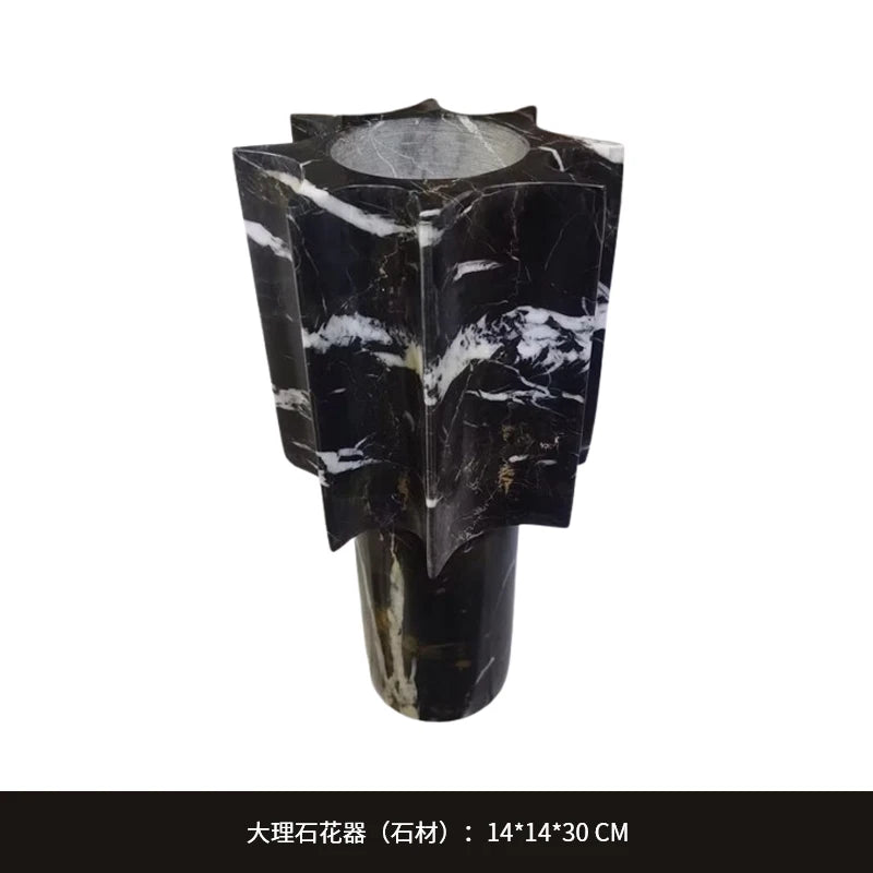 French Antique Marble Vase