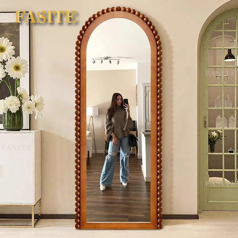 French Retro Full Length MIrror